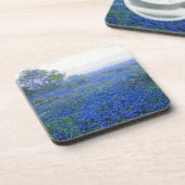 ロバートジュリアンのOnderdonkの曇日bluebonnets コースター (左側)