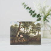 ロバートスコットダンカンソンマン魚釣り ポストカード (スタンド正面)