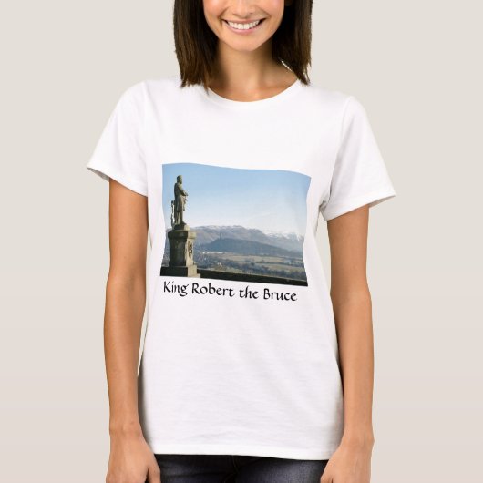ロバートスコットランドスターリング王ブルース Tシャツ (正面)