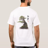 ロバートスティーブンの盆栽のTシャツ Tシャツ (裏面)