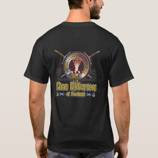 ロバートソンクランバッジ Tシャツ (裏面)