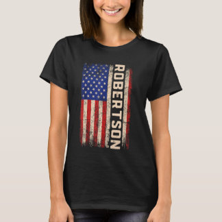 ロバートソン姓シャツロバートソン名アメリカン Tシャツ