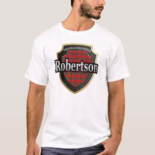 ロバートソン氏族スコットランドタータン王朝 Tシャツ