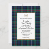 ロバートソン プライド モノグラム ウェディング インビテーション (正面)