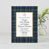 ロバートソン プライド モノグラム ウェディング インビテーション (スタンド正面)
