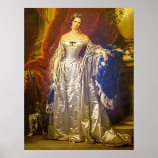 ロバートソン – 皇后アレクサンドラ・フェオドロフナ ポスター (正面)