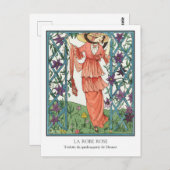 ロバートダミフランスのファッションラローヴバラ ポストカード (正面/裏面)