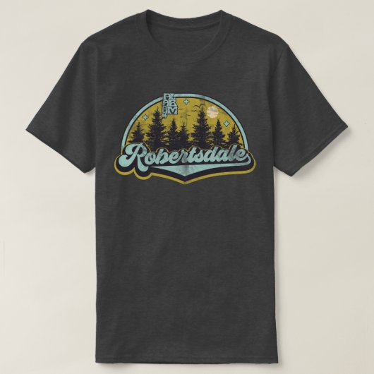 ロバートデール、アラバマ州 Tシャツ (デザイン正面)
