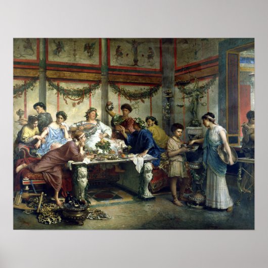 ロバートボムピアニローマの饗宴 ポスター (正面)