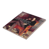 ロバートルイスティーブンソン&引用文CBDはゴールデン油 タイル (側面)