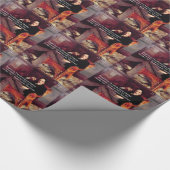 ロバートルイスティーブンソン&引用文CBDはゴールデン油 ラッピングペーパー (角)