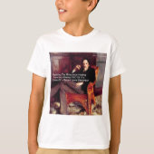 ロバートルイスティーブンソン&引用文CBDはゴールデン油 Tシャツ (正面)