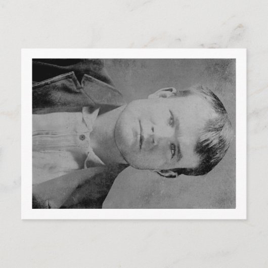 ロバートルロイ・パーカー「ブッチキャシディ」ポートレート ポストカード (正面)