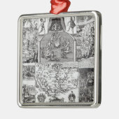 ロバートヴォーン著刻まれる メタルオーナメント (左)