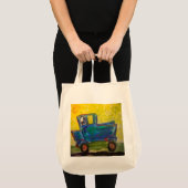 ロバート及びメリー著私の大きく青い車 トートバッグ (正面(商品))