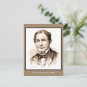 ロバート・ウィルヘルム・ブンセン ポストカード (スタンド正面)