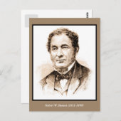 ロバート・ウィルヘルム・ブンセン ポストカード (正面/裏面)