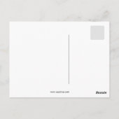 ロバート・ウィルヘルム・ブンセン ポストカード (裏面)