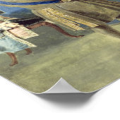 ロバート・ウォルポール卿は書斎で演説した ポスター (角)