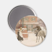 ロバート・ウォーカー・マクベスによる郵便局長挨拶 マグネット (正面/裏面)