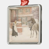 ロバート・ウォーカー・マクベスによる郵便局長挨拶 メタルオーナメント (左)