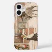 ロバート・ウォーカー・マクベスによる郵便配達員への挨拶 Case-Mate iPhoneケース (裏面)