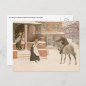 ロバート・ウォーカー・マクベスの挨拶 ポストカード (正面/裏面)