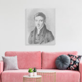 ロバート・オーウェン、1823年 キャンバスプリント (インサイチュ (リビング))