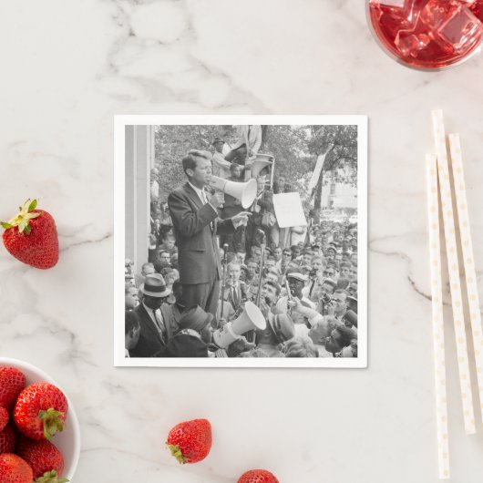 ロバート・ケネディ米国大統領選挙運動 スタンダードカクテルナプキン (インサイチュ)