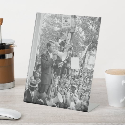 ロバート・ケネディ米国大統領選挙運動 台座サイン (インサイチュ)