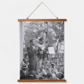 ロバート・ケネディ米国大統領選挙運動 吊り下げ型タペストリー (正面)