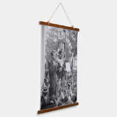 ロバート・ケネディ米国大統領選挙運動 吊り下げ型タペストリー (傾斜あり)