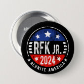 ロバート・ケネディJr. 大統領 2024 缶バッジ (正面&裏面)