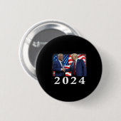 ロバート・ケネディJr RFK Jr トランプ結束大統領 缶バッジ (正面&裏面)