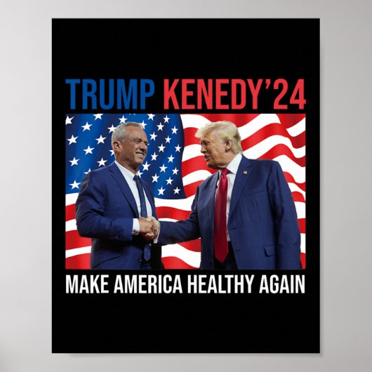 ロバート・ケネディJr RFK Jr トランプ統一大統領 ポスター (正面)