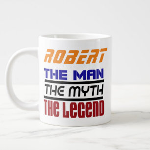 ロバート·ザ·レジェンド·ザ·ミット·ジャンボ·マグ ジャンボコーヒーマグカップ