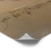 ロバート・シューマン1853年 ポスター (角)