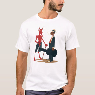 ロバート・ジョンソンにインスパイアされたデルタブルースクラブ27 Tシャツ
