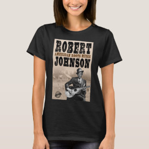 ロバート・ジョンソンデビルドリブン・デルタ・ブルース Tシャツ