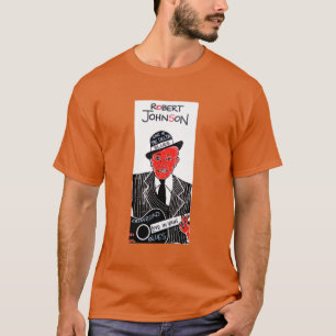 ロバート・ジョンソン ブルース フォークアート Tシャツ