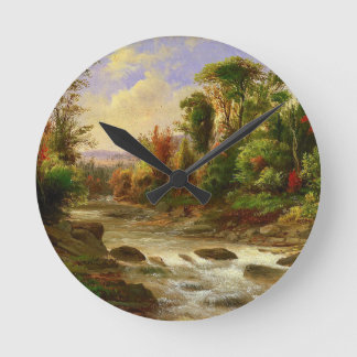 ロバート・ダンカンソン | Zazzle_Growshop。 ラウンド壁時計