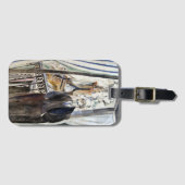 ロバート·デラウネ詩人フィリップ·スーポー ラゲッジタグ (正面横)