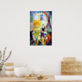 ロバート・ドローネイ・ザ・カーディフチーム ポスター (キッチン)