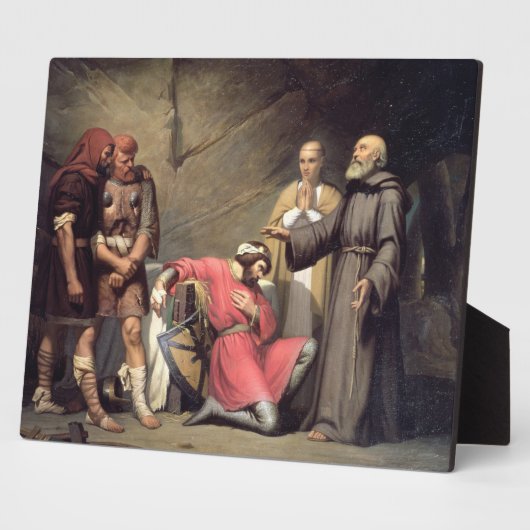 ロバート・ノルマンディ公の回心は知られている フォトプラーク (側面)