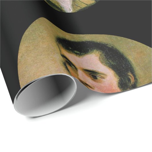 ロバート・バーンズは焼跡夜ギフトのために、完成します ラッピングペーパー (ロールコーナー)