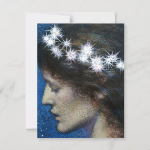 ロバート・ヒューズによる「Night - Noc」妖精アート ポストカード