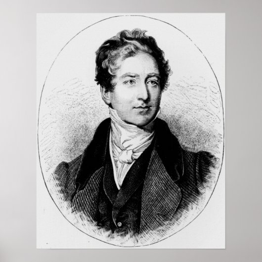 ロバート・ピール卿ポートレート ポスター (正面)