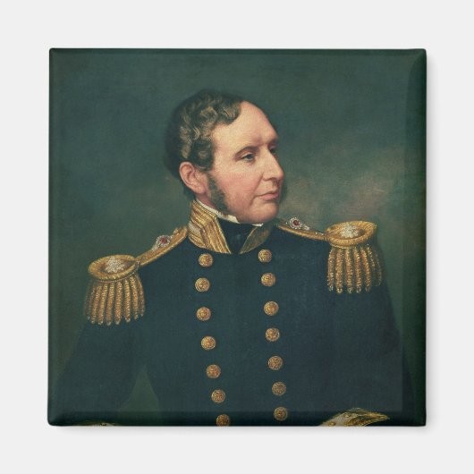 ロバート・フィッツロイ中将 マグネット (正面)