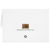 ロバート・フォンノーによるコスモス、ヴィンテージ印象派 (裏面横)