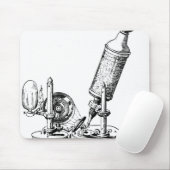 ロバート・フックの顕微鏡 マウスパッド (マウス)